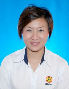 砂人联党中央妇女组主席郑丽萍