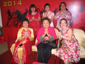 Woman's power of the SUPP, Front Row, Datin Jennifer Chee, Puan Sri Wee Hui Kiang, Enn Onn . Back Row, Amy Ho, Amy Tnay and Ling Ngar Yieng.