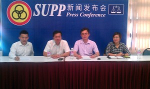 From left Lai Huat Choi, Wilfred Yap, Tan Kai and Tnay Li Ping 