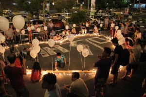“为生命祈福”活动反应踊跃。