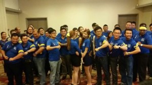 Blue Army against Teras in Barisan