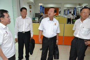 Dr. Sim, Sebastian Ting, Peter Chin and Andy Chia