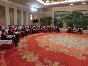 Hishamuddin discussion with Mdm Sun Chulan