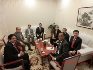 Holding room with PM delegate