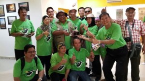 The PCMNP Society wishing deputy chairman, Musa Musbah a happy birthday