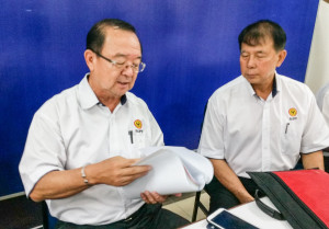 Tan Sri Peter Chin and Dato’ Sebastian Ting at the CWC