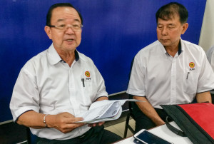 Tan Sri Peter Chin and Dato’ Sebastian Ting at the CWC