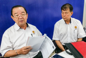 Tan Sri Peter Chin and Dato’ Sebastian Ting at the CWC