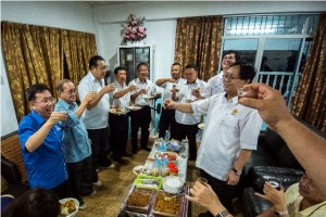 At Datuk Francis Hardin residence