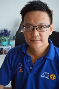 "蓝军"召集人符祥威律师。