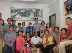 沈桂贤上议员向达雅社群贺节。