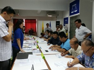 Members at Pending branch election