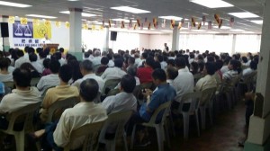 交流会场面一瞥。