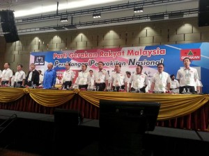 民政党大会一瞥。