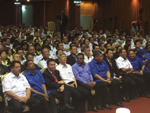 马华第61届中央代表大会场面一瞥。