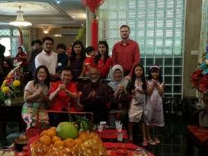 Datuk Fatimah Abdullah and family paying a visit to Dr. Sim