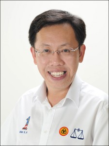 砂拉越人民联合党主席拿督沈桂贤上议员