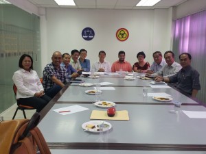 人联党秘书长陈超耀及洽谈党领袖，与Ivanpal Singh Grewal在会议后合影。