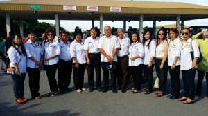 Ting with SUPP at the bridge this morning.