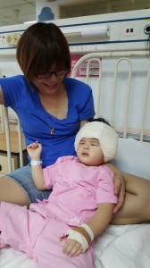 Athena with her mother, Jenny.