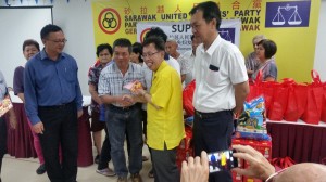 Dr. Sim, SUPP doing their part to assist the people.