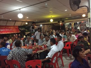 超过500名人联党欧巴党员出席集会，力挺人联党推荐的候选人出战欧巴。