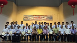 Dr Sim with the other physicians