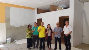 Inspection at the toilet