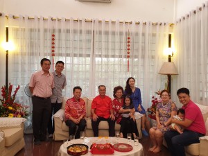 Visiting to residence of  Dato Sri JC Foong.