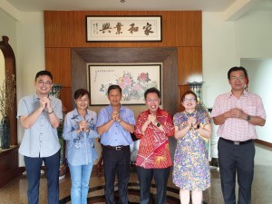 Visiting to residence of  Dato Tan Jit Kee