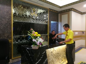 Yap sending the letter of appeal for scholarship/financial assistance on behalf of the two local Sarawakian top students to the Chief Minister of Sarawak